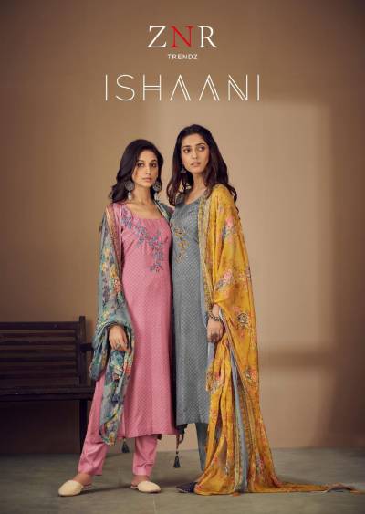 Ishaani By ZNR Designer Embroidered Salwar Kameez Collection